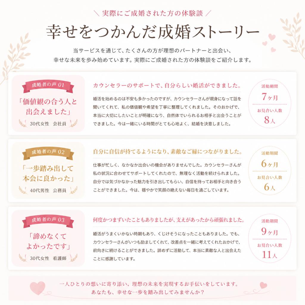 お客様の声～成功事例の紹介～