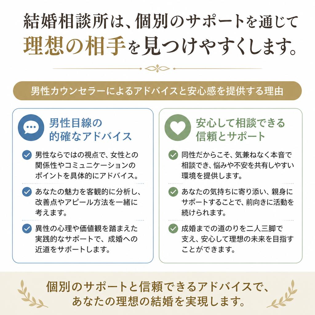 4. 結婚相談所の魅力とは？