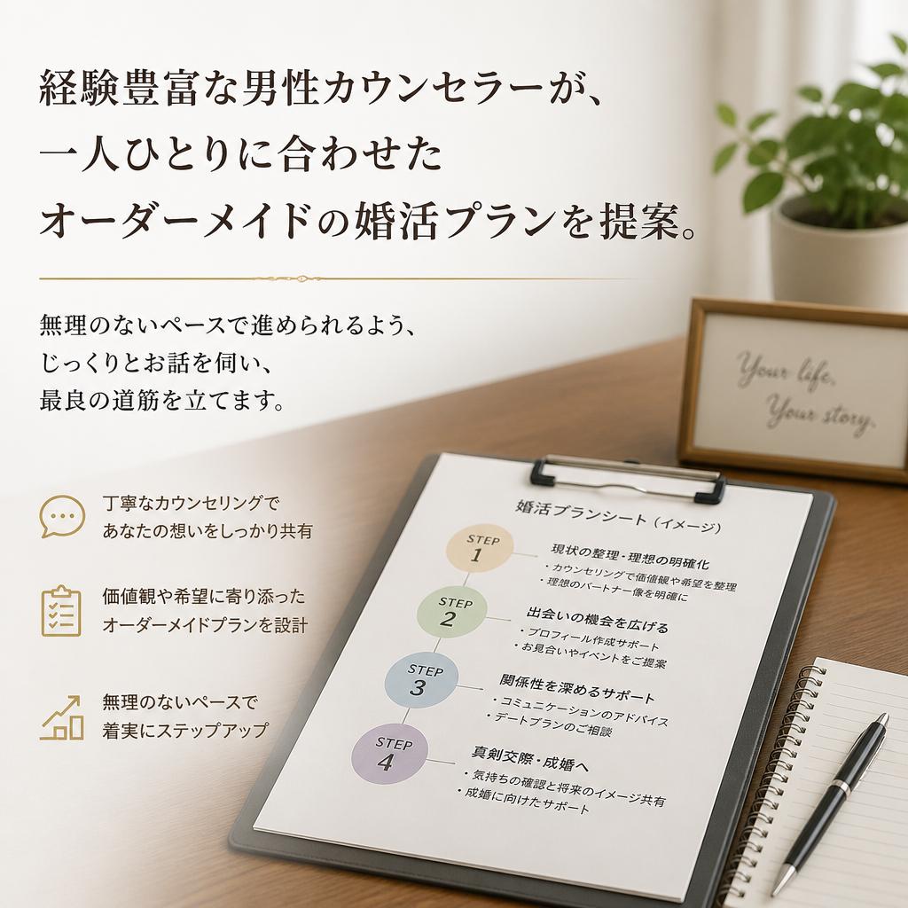 成功へ導くオーダーメイドプラン