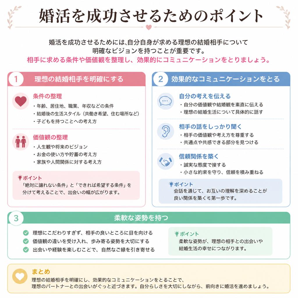 理想の結婚相手を見極めるためのポイント