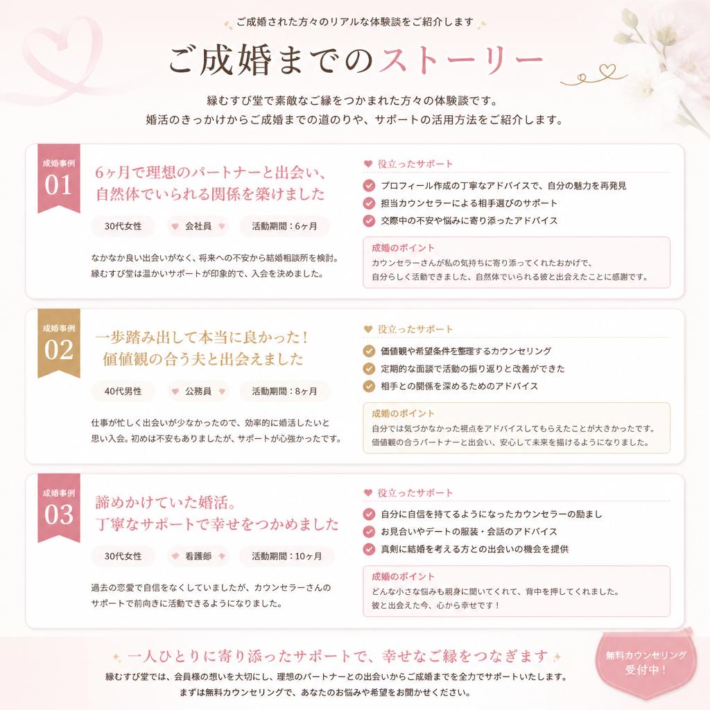 成功事例とお客様の声
