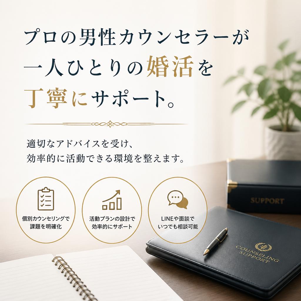 安心の結婚相談所サポート