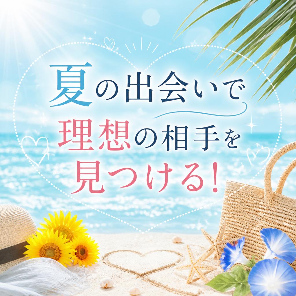 夏の出会いで理想の相手を見つける！