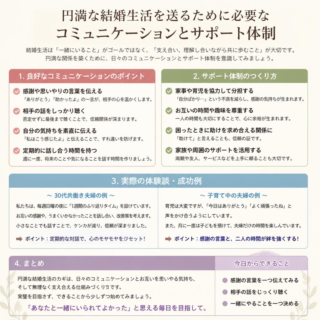 3. 幸せな結婚生活の秘訣